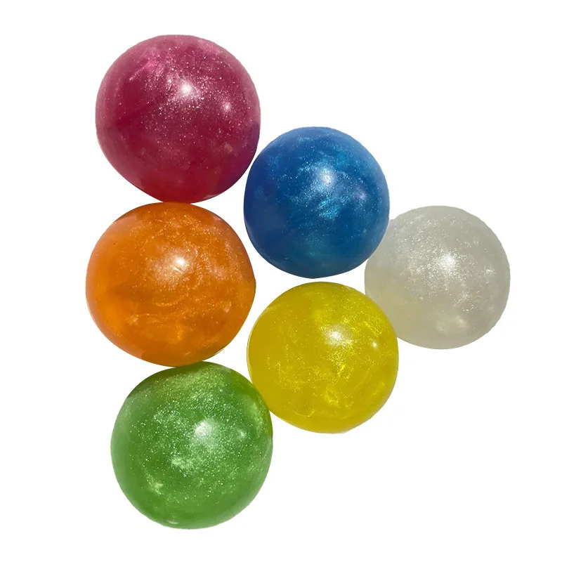 Squishy Pearlescent Pearl Clear Malt Syrup Balls Stress Balls Anti-Stress Fingertip Irritability Adult Stress Relief Kids Toys