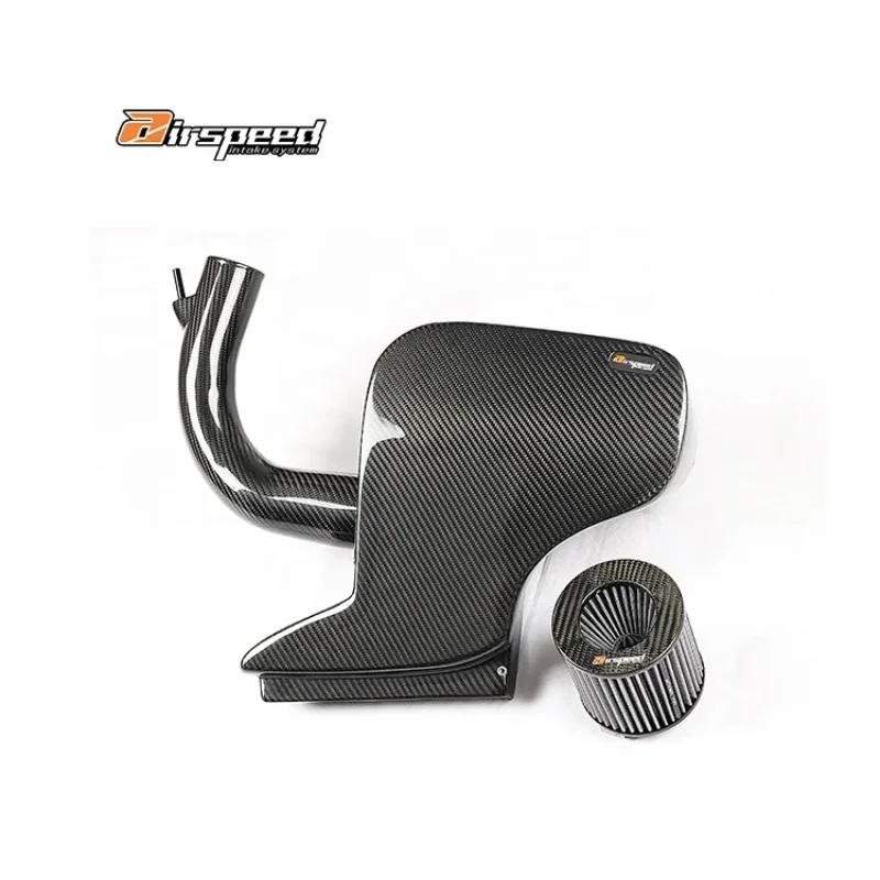 Airspeed Brand  Latest Trend Customized Auto Accessories 3k Twill Carbon Fiber Cold Air Intake System For audis A3 1.4T