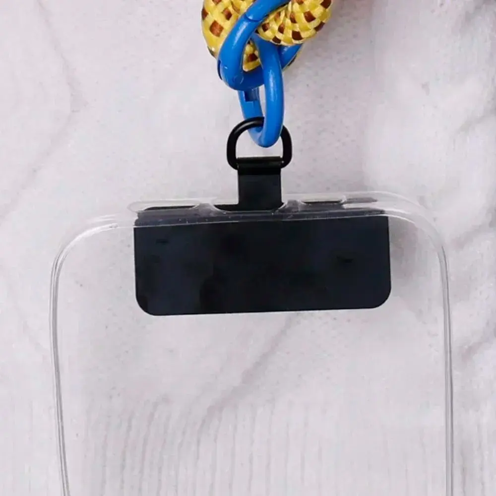 Aluminum Alloy Metal Phone Case Clip Universal Strap Hang Cord Tab Phone Lanyard Gasket Patch 0.3mm Hanging Piece Patch