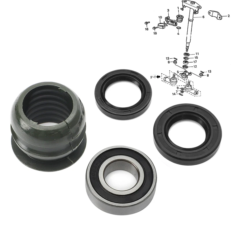 

Steering Stem Bearing Kit for Honda TRX300 TRX400 TRX350 TRX450 FourTrax for ATV Dirt bike Motorcycle Accessories