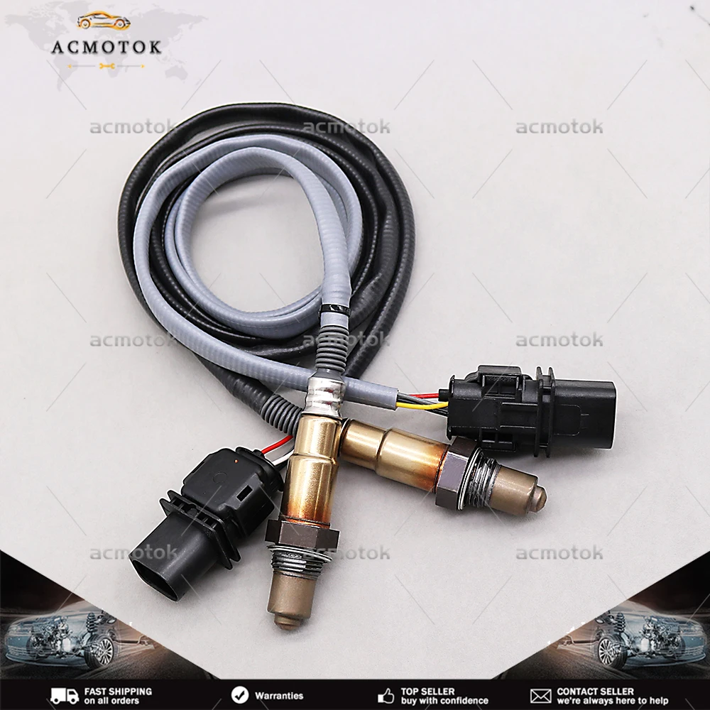 2PC 11787558073 11787558055 For BMW 128i 328i 328i xDrive 328xi X3 O2 Sensor Oxygen Sensor Lambda Sensor