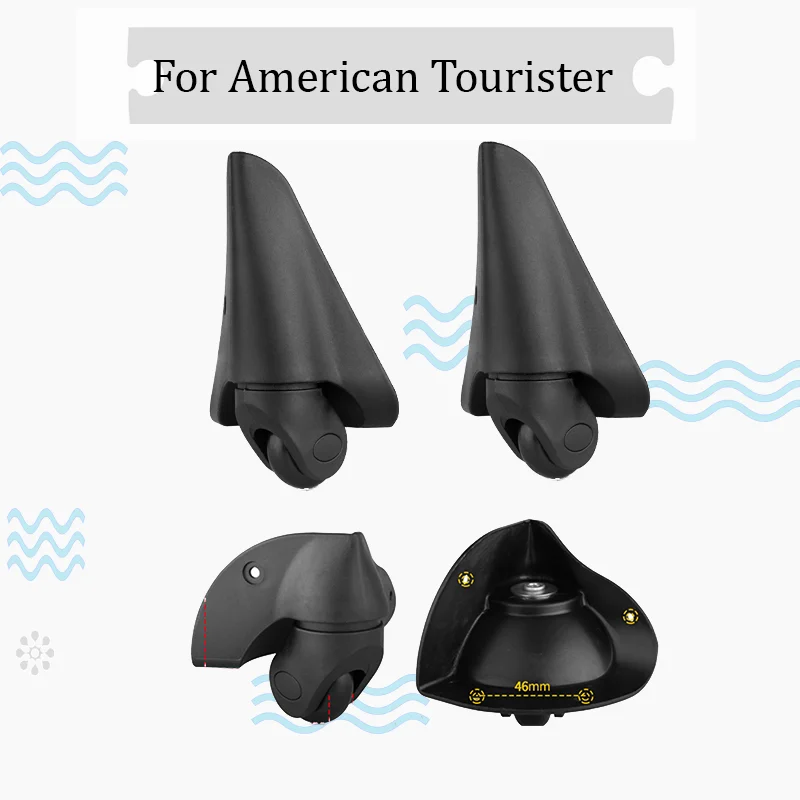 

For American Travelers 89Z Upgraded Luggage Wheel Hub - smooth Rolling Replacement Set With Noise-free, Durable Rubber