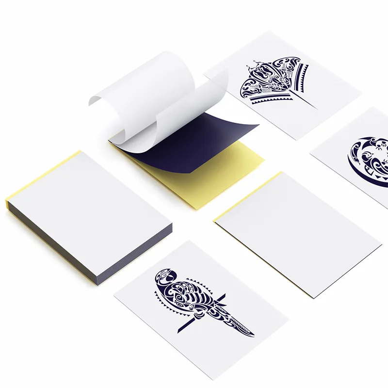 A4  Special Printing Paper Free Drawing Quadruple Tattoo Transfer Paper Tattoo Pattern Tattoo Consumables