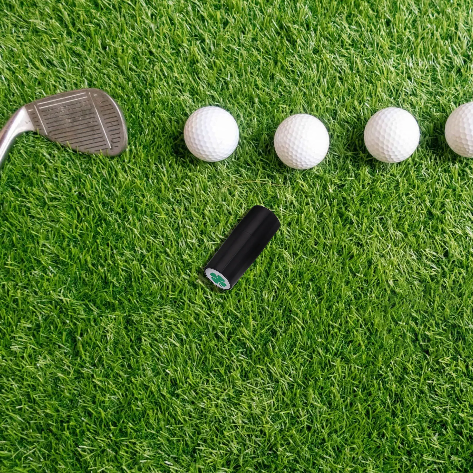 Sturdy Ball Stamper Durable Plastic Self-Inking Tool For Marking Balls Elegant Portable Golfing Accessories Reusable Stamper For