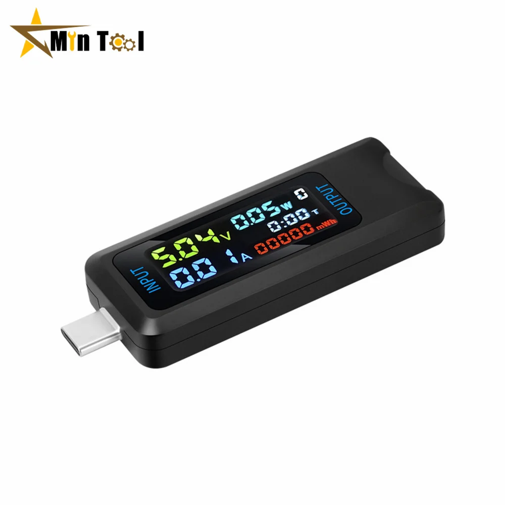 10-in-1 USB-tester DC digitale voltmeter Amperimetro stroomspanningsmeter Volt ampèremeter detector Power Bank oplader indicator