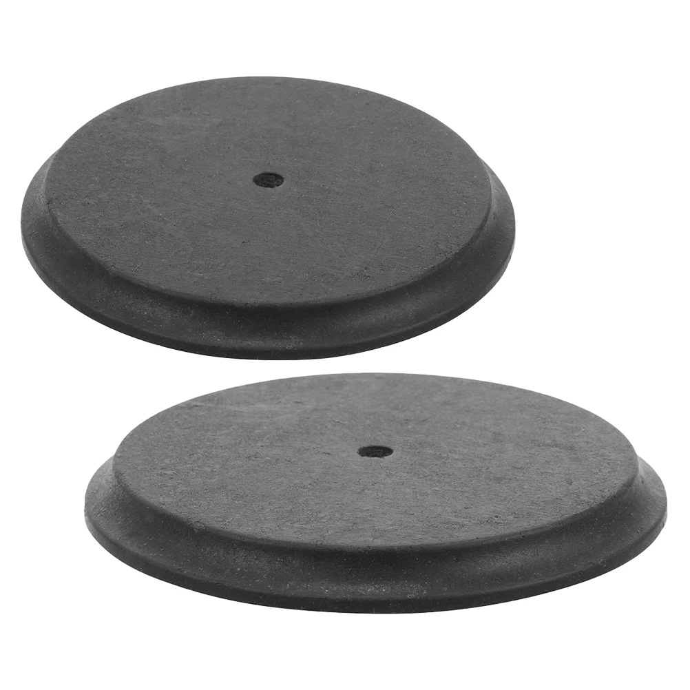 

2pcs Anti-inverted Desk Desk Lamp Black Rounded Light Base Lamp Base Weight Block Table Stand Enhance Stability