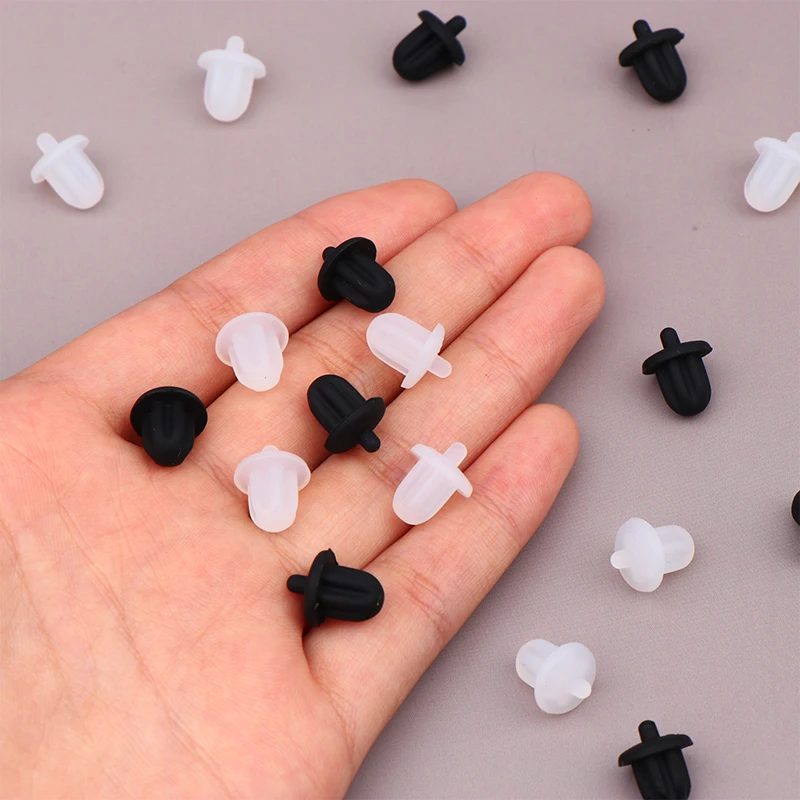 5/10 قطعة سيليكون المطاط مكافحة الغبار المقابس واجهة الغبار غطاء ل 6.35 مللي متر الصوت جاك PC DVD ميكروفون المقبس اكسسوارات