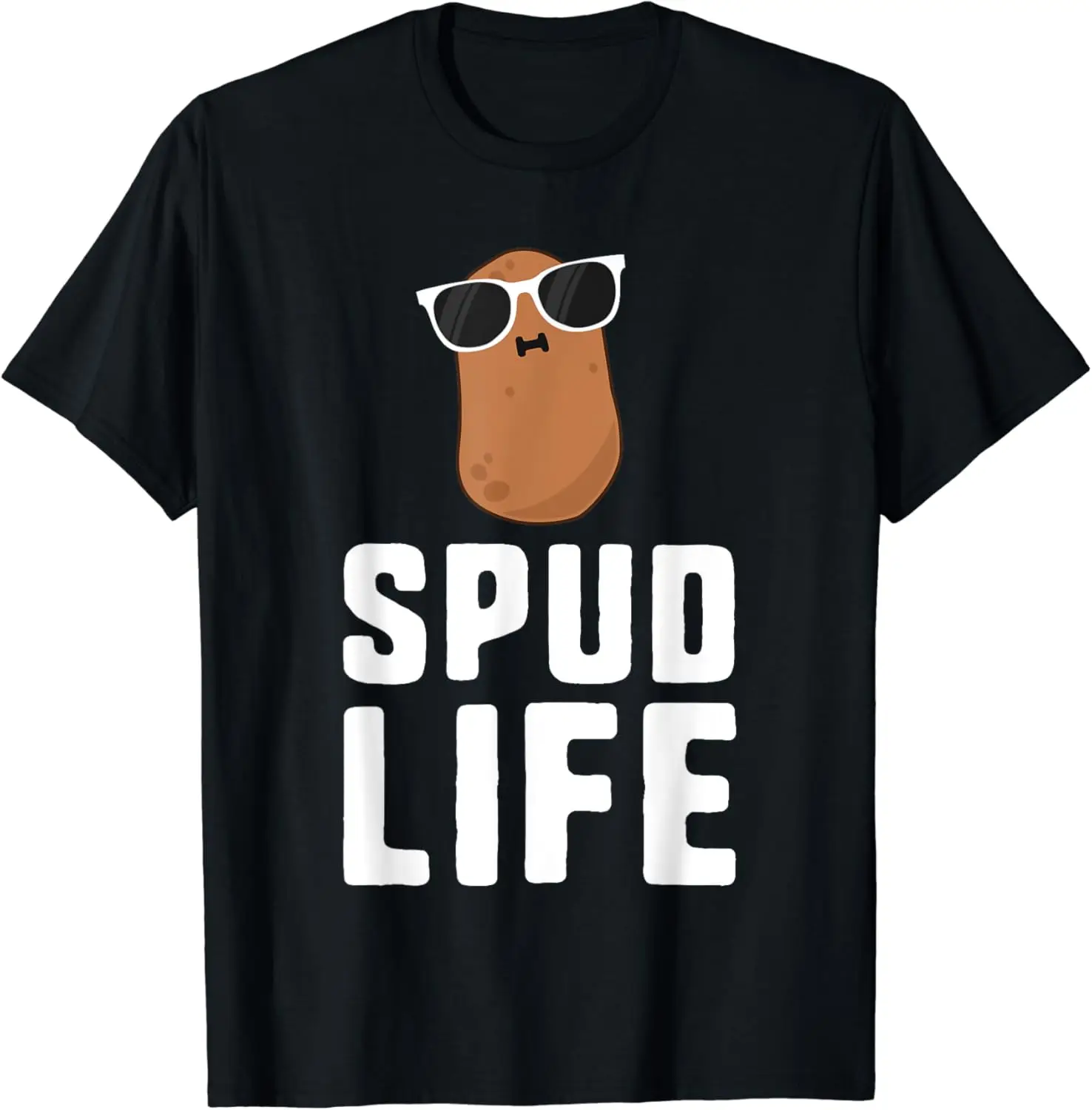 

Spud Life Funny Potato T-Shirt Food Humor Vegetable Gift T-Shirt
