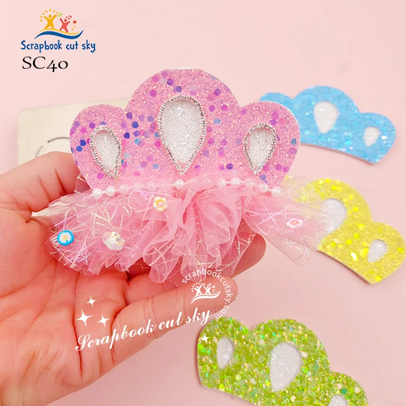 

Деревянный нож для резки с короной, Scrapbook CutSky-SC40, используемый с машиной