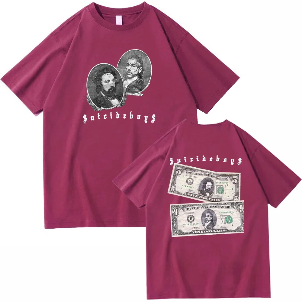 $uicideboy$ New World Depression 2024 Short Sleeve T-shirt Harajuku O-neck Summer Casual Shirt Fans Gift Tops