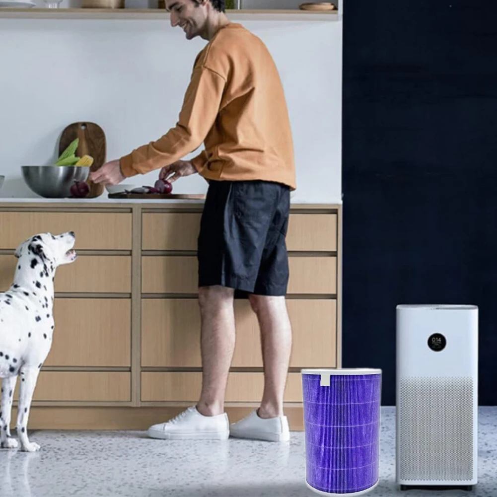 فلتر بديل HEPA مع فلتر تنقية الهواء من الكربون المنشط لجهاز Mi Air Purifier 3C 3H 2C 2H 2S Pro