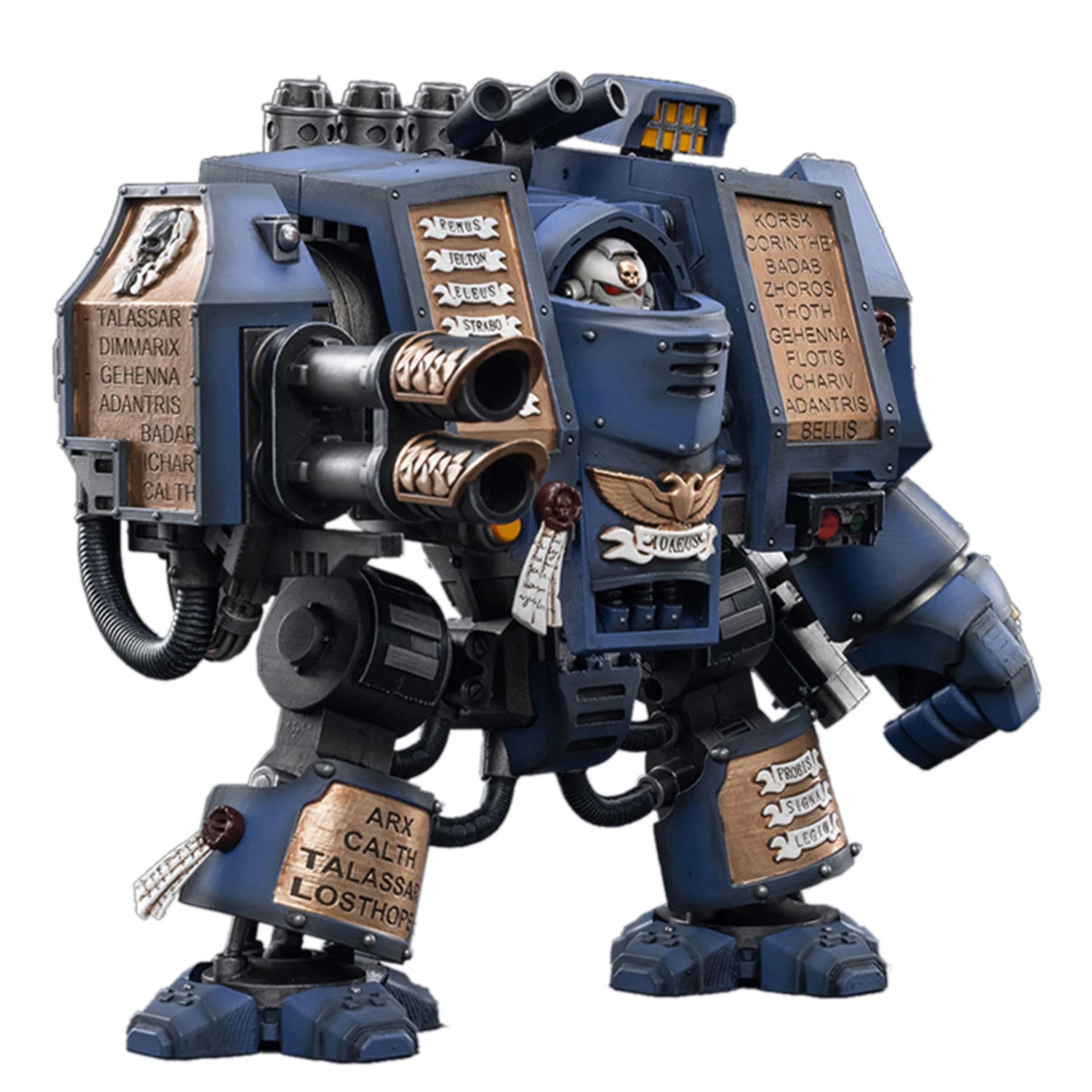 HiPlay JOYTOY Warhammer 40.000 1/18 Space Marines Ultramarines Venerable Dreadnought JT2467 Actiefiguren