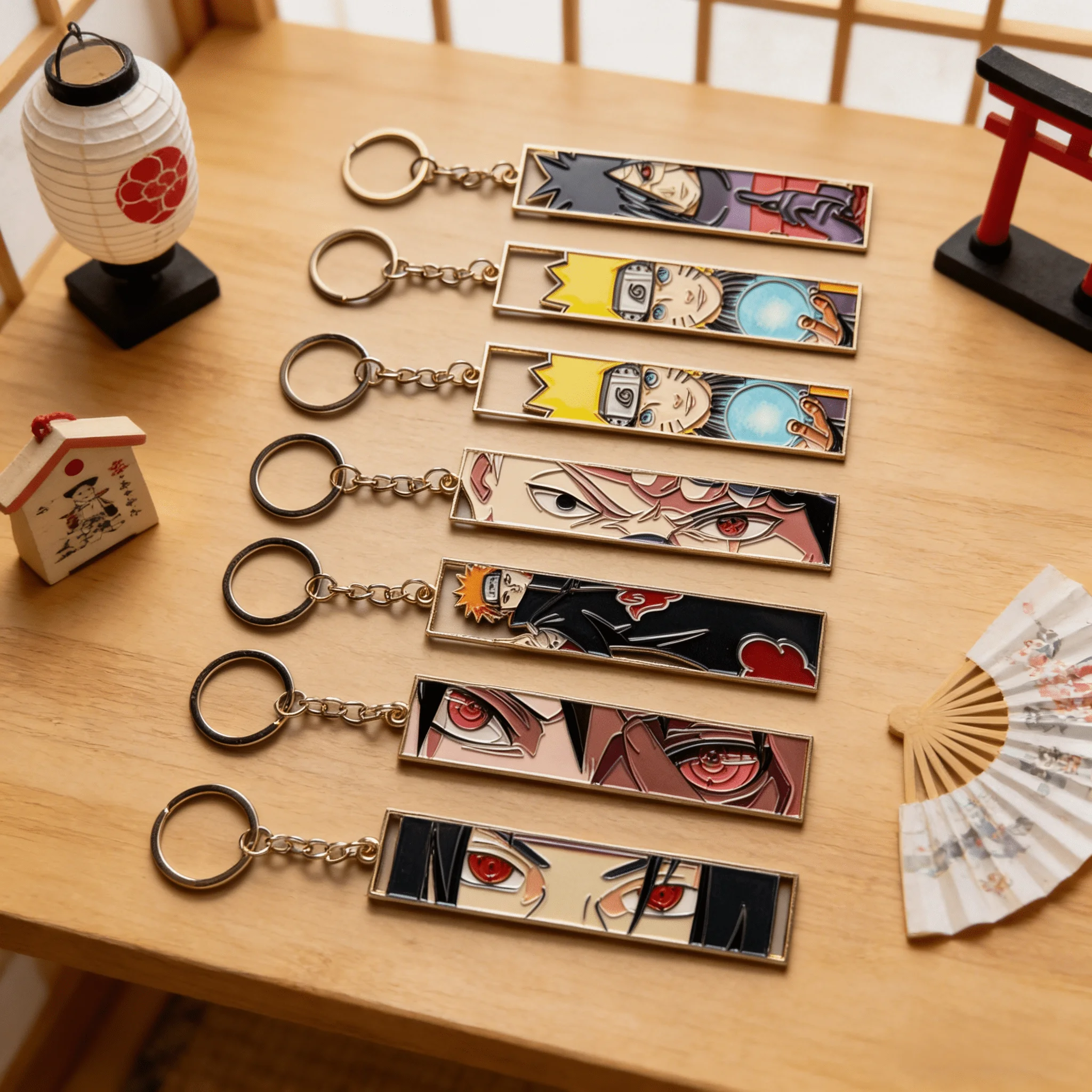 Porte-clés en métal ajouré Nar - Anime Cosplay Naruto avis et prix