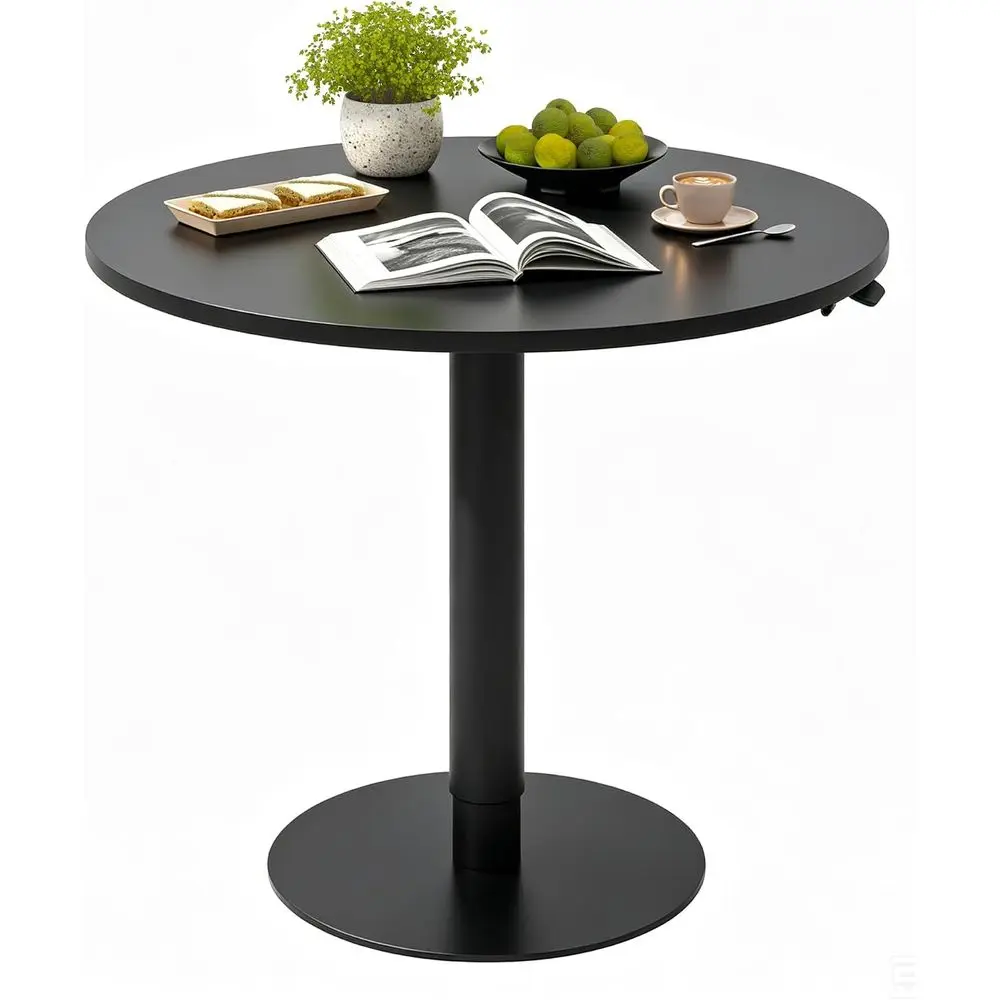 Gas Spring Lit Sit-to-Stand Table, 27.56