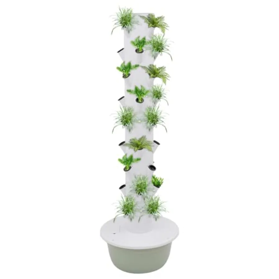 

36 Pods Hydroponics Growing System Kit 9-Layer Vertical Hydroponic Tower with Pump Timer Indoor Gardening System for Vegetables