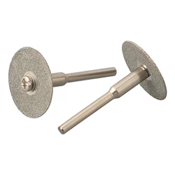 10pcs 22mm Cutting Disc Wheels Rotary Tool Circular Saw Blade For Dremel Drill Mandrel Cutoff Wood Stone Plastic Glass