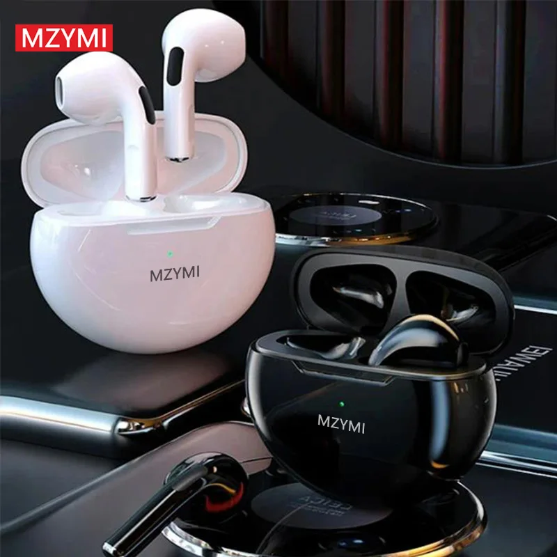 MZYMI LP40 Wireless Earphones Bluetooth Headphones TWS In Ear 9D Hifi Sound Sports Headset Touch Control Earbuds With Microphone