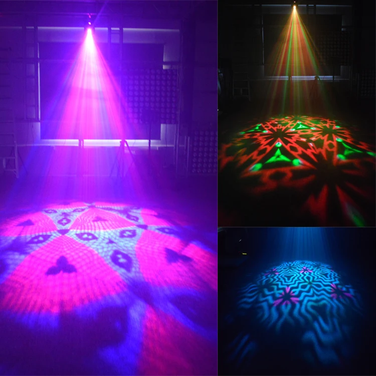 Projetor Gobo Spot com Show de Luzes Mágicas em Caleidoscópio