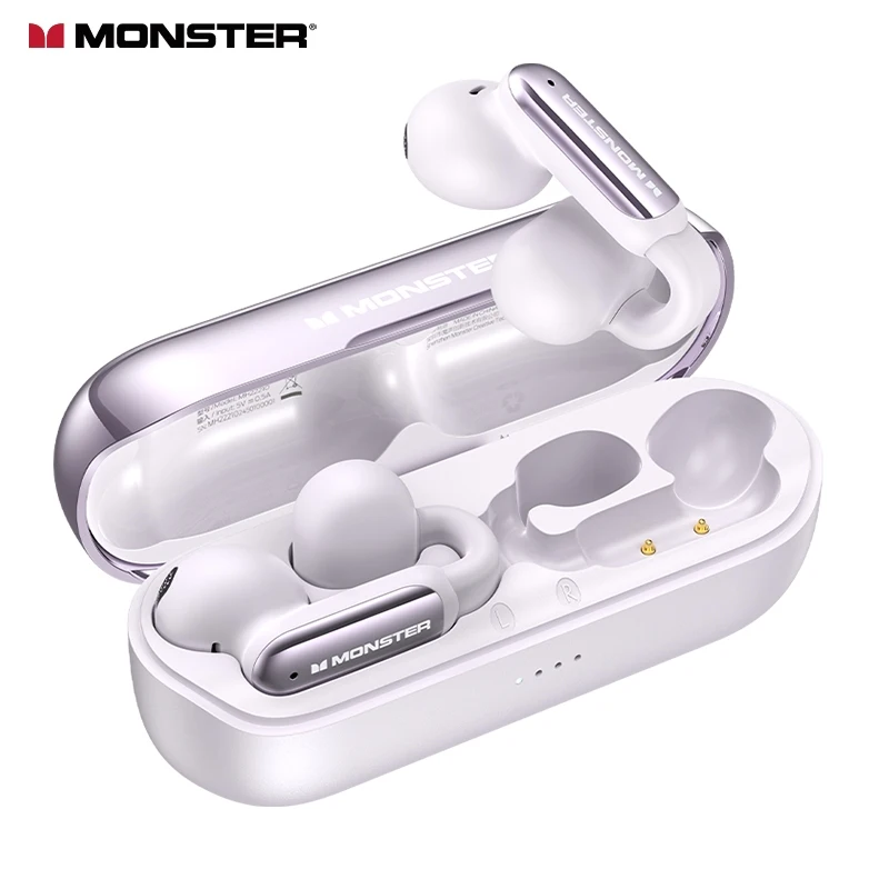 Monster Ear AC601 Wireless Noise-Cancelling Bluetooth Earphone Sport Bluetooth Earphone Waterproof Headphones For iphone Samsung