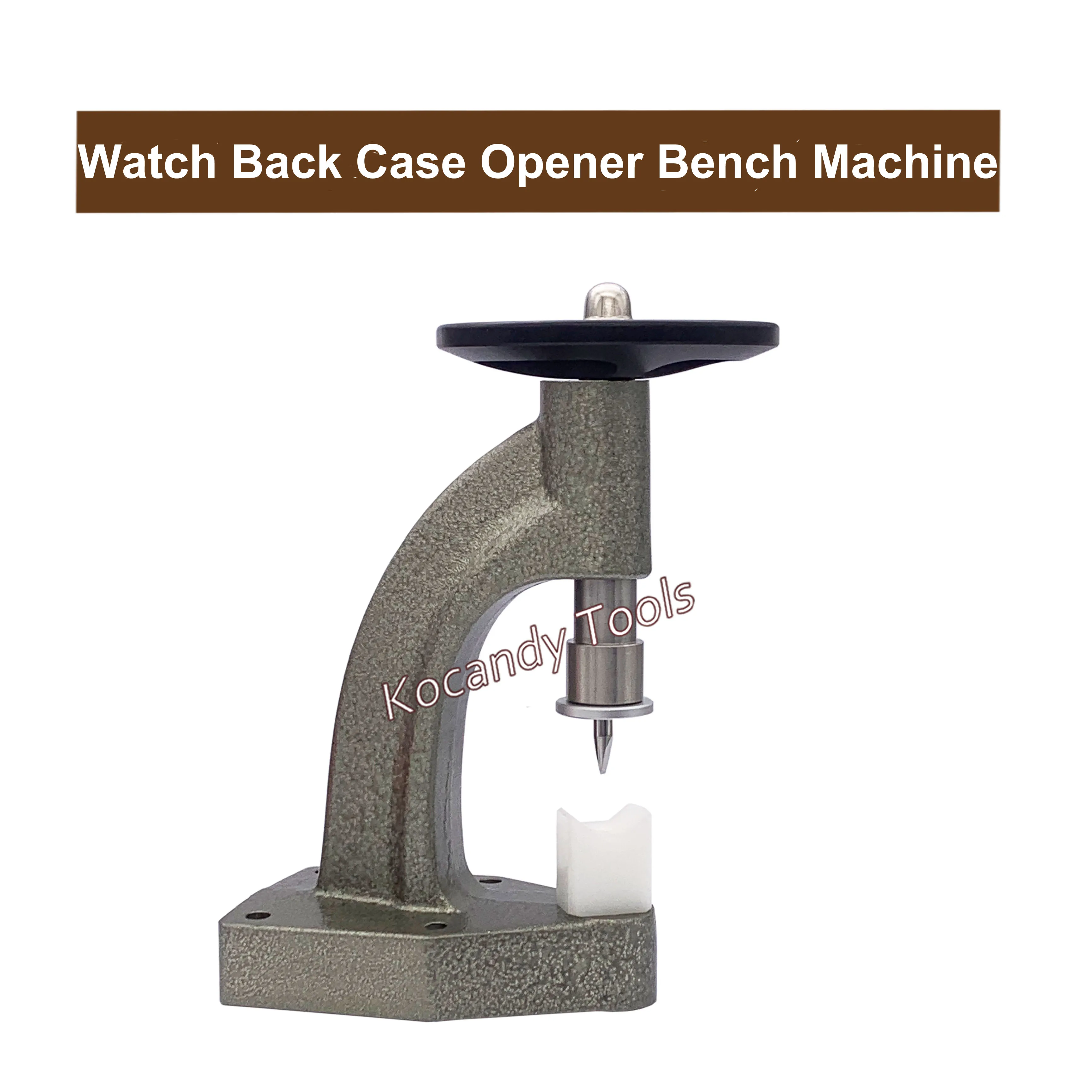 ที่เปิดฝานาฬิกาหมุนล้อมือพร้อมใบมีดเปิดสองใบเครื่องมือซ่อมนาฬิกาสําหรับช่างซ่อมนาฬิกา