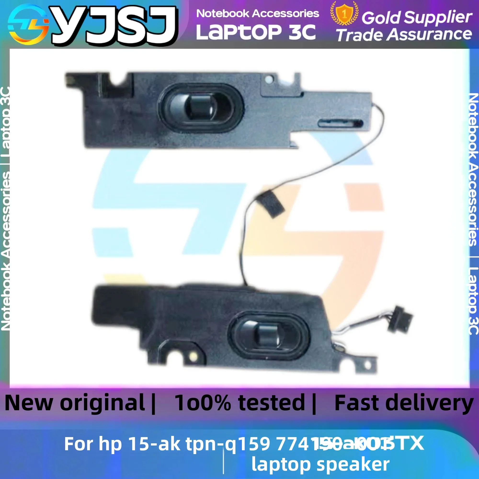 

New Original Laptop Speaker For HP 15-AK 15-AK085SA 15-AK030TX 15-AB TPN-Q159 built-in speaker horn audio 774190-001 3BX1PTP10