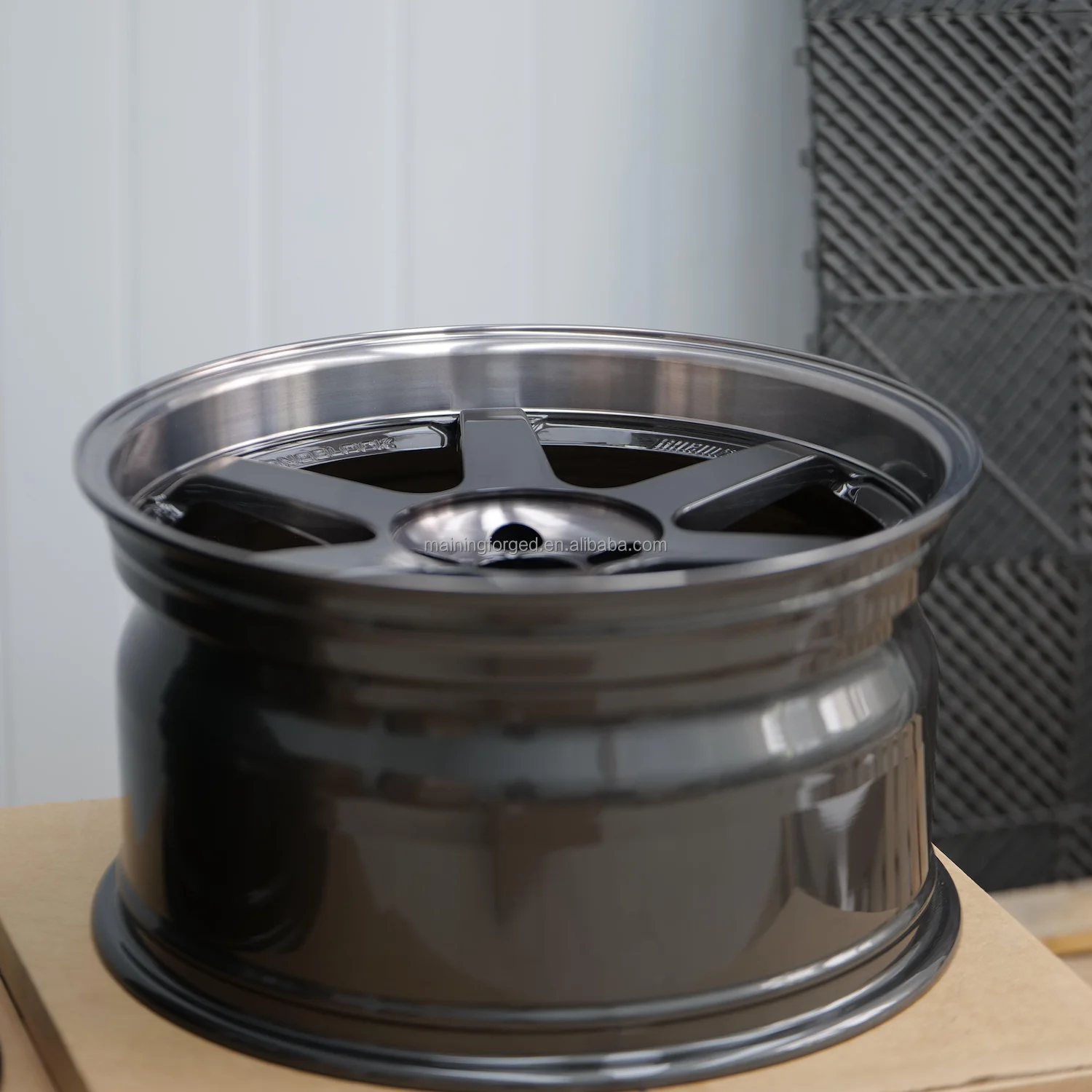 For  Forged Volk Racing TE37 SL Wheels Pressed Double Black 5x114 3 5x100  5x112 5x120 6061-T6 Aluminum Alloy Forged Rims