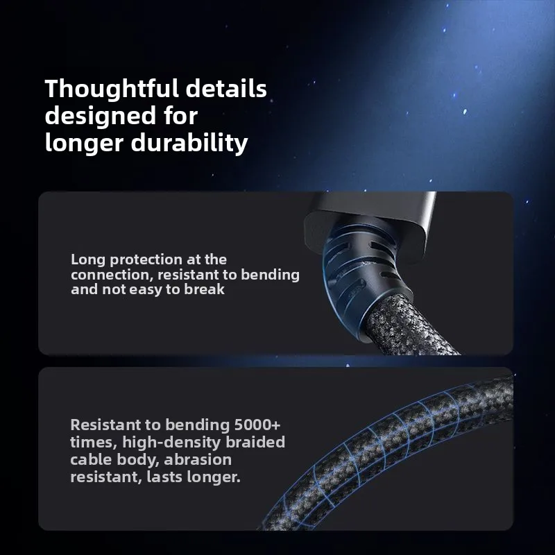 ANKER Thunderbolt 5 Full-Function Data Cable with 120Gbps Transmission and 16K High-Definition Display Suitable for Computers