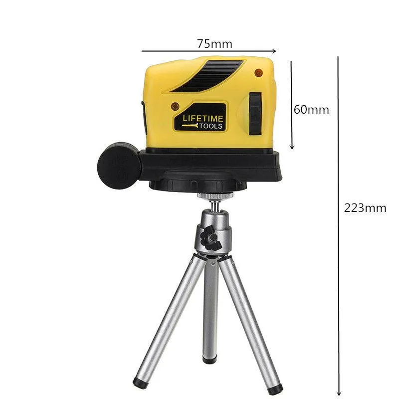 360 Degree Laser Level Self-Levelling 2 Line 1 Point Horizontal & Vertical Red Measure Dropshipping