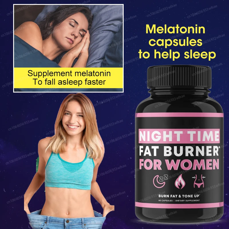 

Nighttime Fat Burner Appetite Suppressant and Metabolism Booster, Immune Health