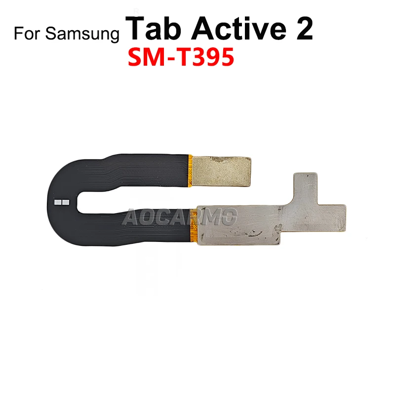 Aocarmo For Samsung Galaxy Tab Active 2 / SM-T395 LCD Screen Connection Main Board Flex Cable Repair Replacement Parts