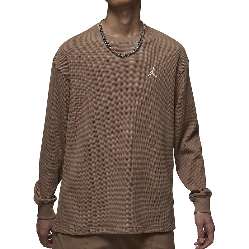 تي شيرت Nike الأصلي JORDAN للرجال ذو طباعة شبكية خارجية FV7457-223