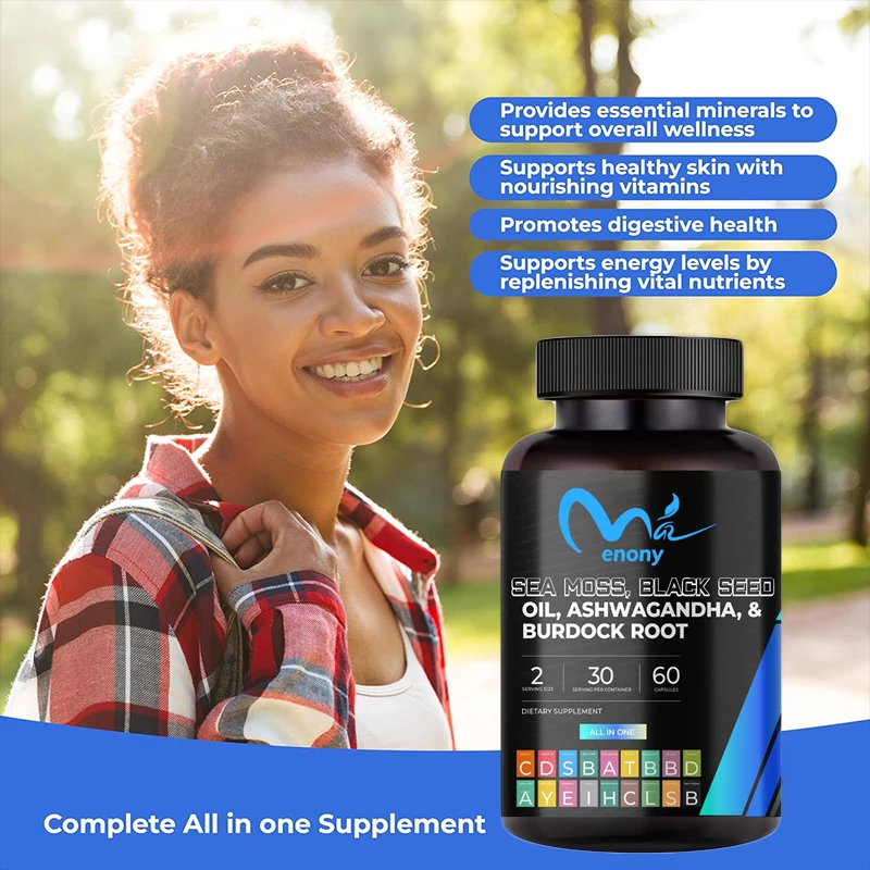 Seaweed mixed with black seed - Apple Cider Vinegar Pill ulasan dan harga