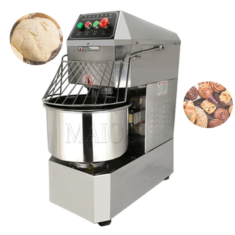 Spiral Dough Mixer Bakery Equipment 8Kg Kneader Spiral Mixer 20L