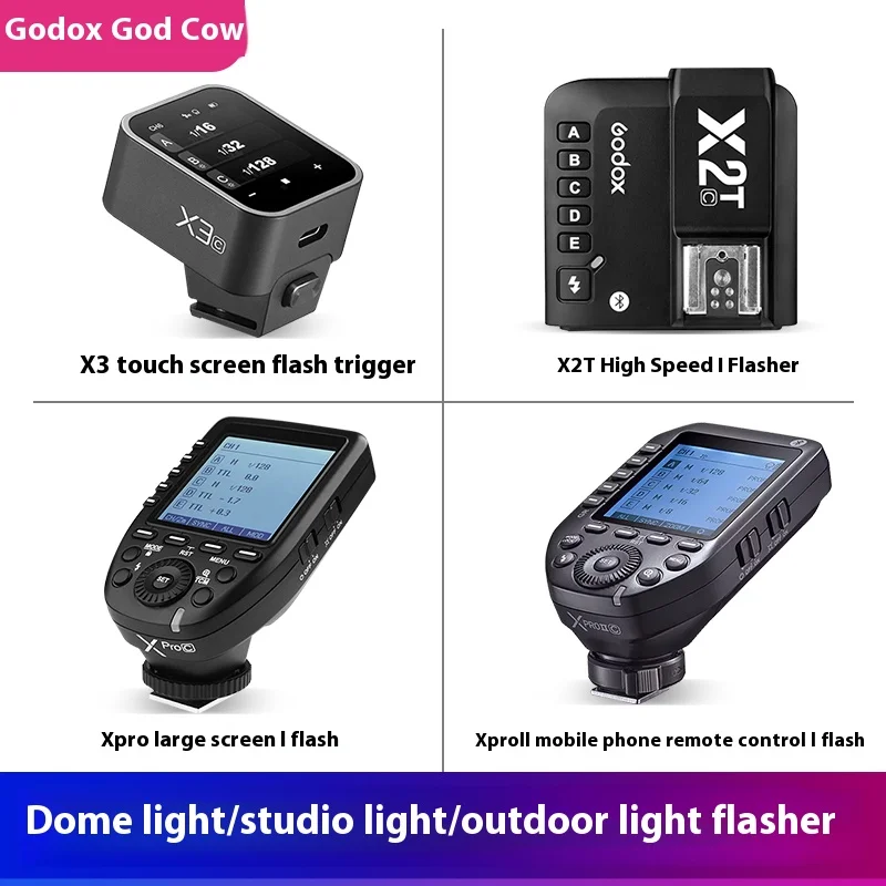 Godox X2T-C X2T-N X2T-S X2T-F X2T-O 2.4G Wireless Flash Trigger Transmitter TTL HSS for Canon Nikon Sony Fuji Olympus