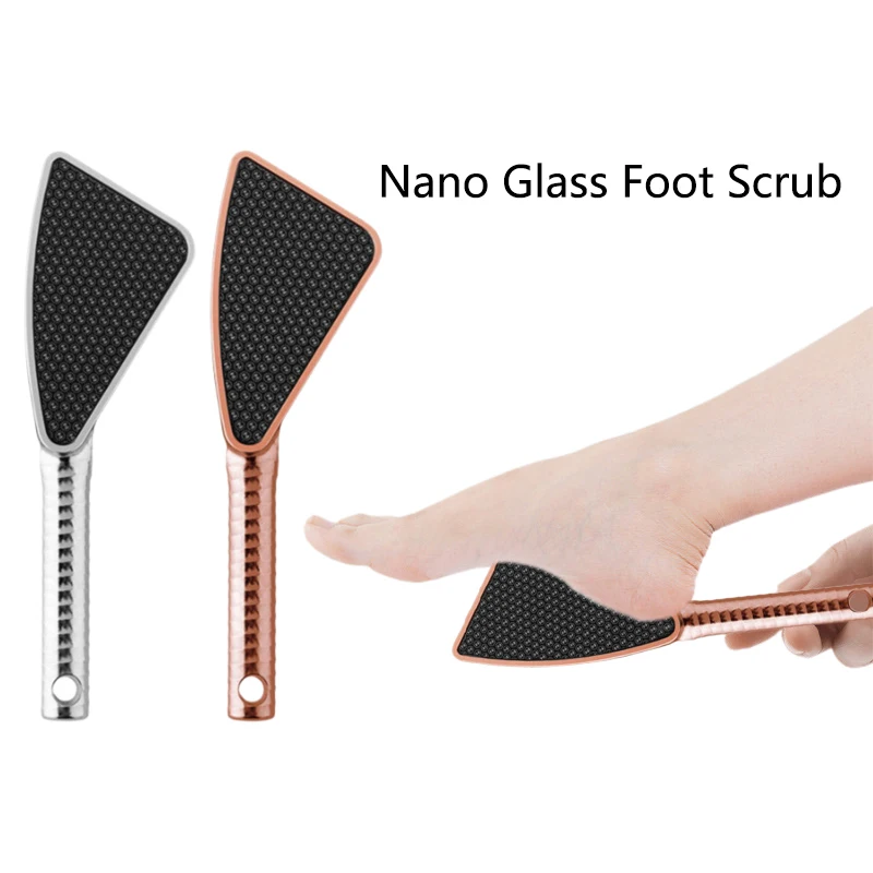 

File Pedicure Nano Glass Foot Rasp Heel File Hard Dead Skin Callus Remover Exfoliating Pedicure Care Foot File Tool Accessories