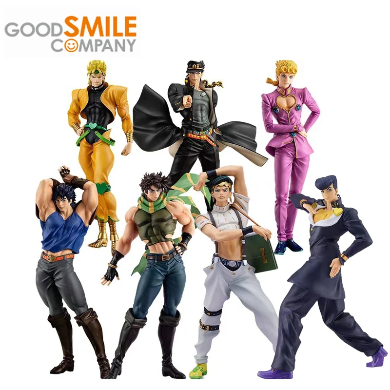 Good Smile Genuine POP UP PARADE JoJo's Bizarre Adventure Dio Jotaro Kujo Jonathan Joestar Anime Action Figures Toys Kids Gift