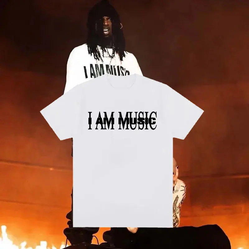 

Playboi Carti I Am Music Album Print T-Shirt Y2K Meme Opium Ken Carson Destroy Lonely футболки для мужчин и женщин модная винтажная футболка
