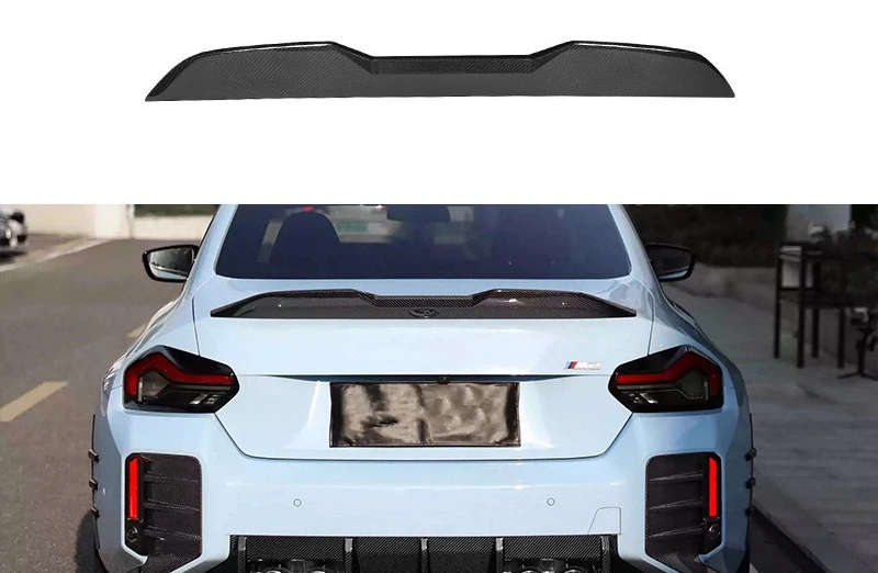 

For BMW BMW M2 G87 Carbon Fiber Rear Accessories Fixed Wing Spoiler Exterior Kit
