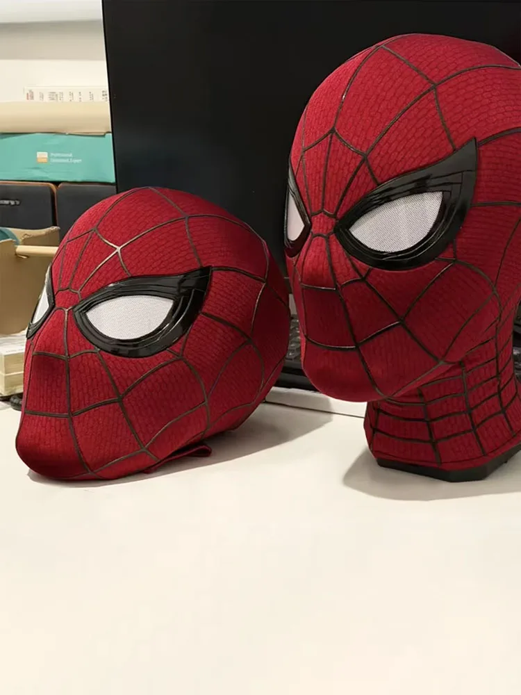 W magazynie: Nowa maska cosplayowa Spider-Mana dla dorosłych z magnetyczną osłoną tylnej części, paskami z siatki 3D, żywiczną osłoną twarzy, hełm cosplayowy. — 2