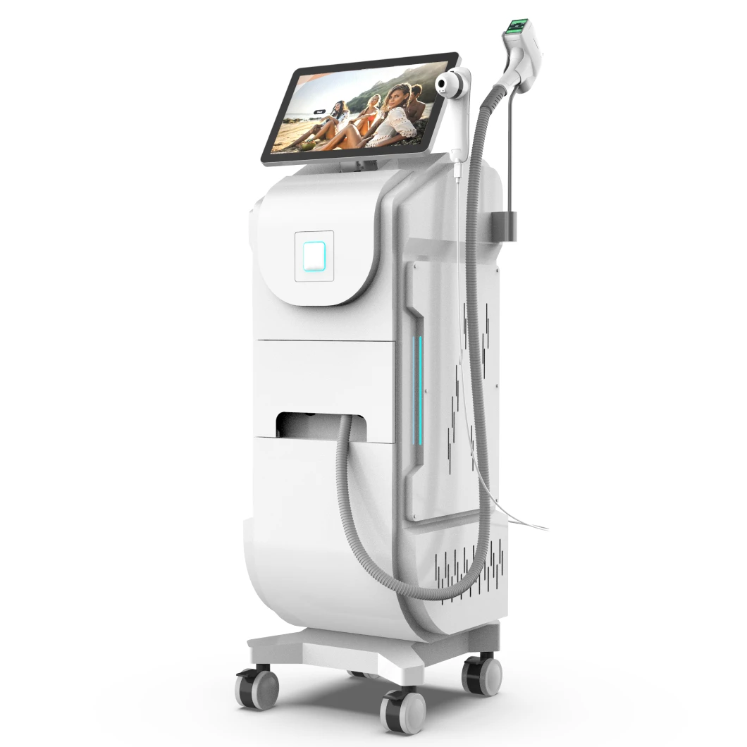 2026 New Update Hair Removal Mahine With AI Analyzer 1200W -42 Degree Cooling System Three Wavelength For All Skin