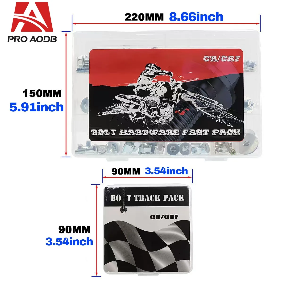 Hardware screw Bolt Full Plastics Fastener Kit For HONDA CR CRF 125 250 450 450R CRF250RX 450RX CRF250X 450X 2003-2024 Dirt Bike