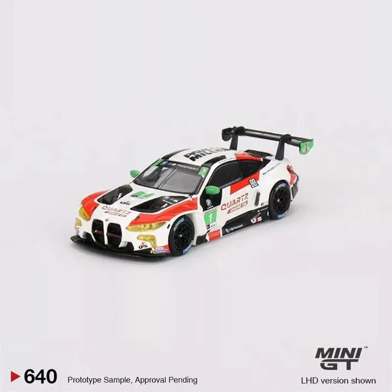 

MINIGT 1:64 Model Car M4 GT3 #1 Paul Miller Racing IMSA 2023 Sebring Alloy Sport Vehicle #640