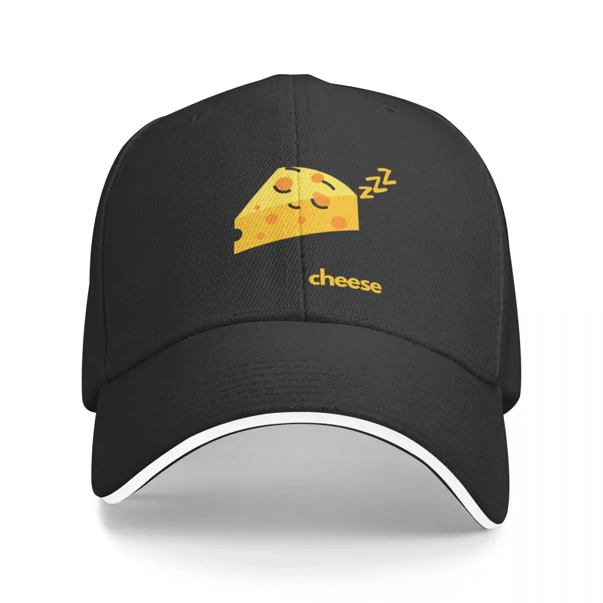 Cheddar Cheese Pun Joke Design For Cheese Lovers Baseball Cap Wild Ball Hat Rugby fishing hat Anime Hat Girl'S Hats Men's