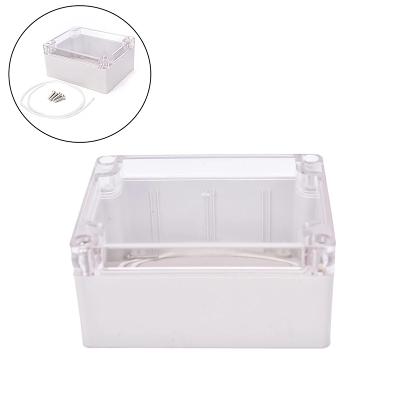 Waterproof 115*90*55MM Clear Cover Plastic Electronic Project Box Enclosure Case