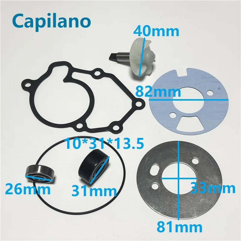 Kit de reparación de bomba de agua para Yamaha X-Max125 Nmax 125 150 Vp125 Wr125 City 125 Yzfr125 x-city 125 Yzf-R125 Lc135 V1 Júpiter Mx135