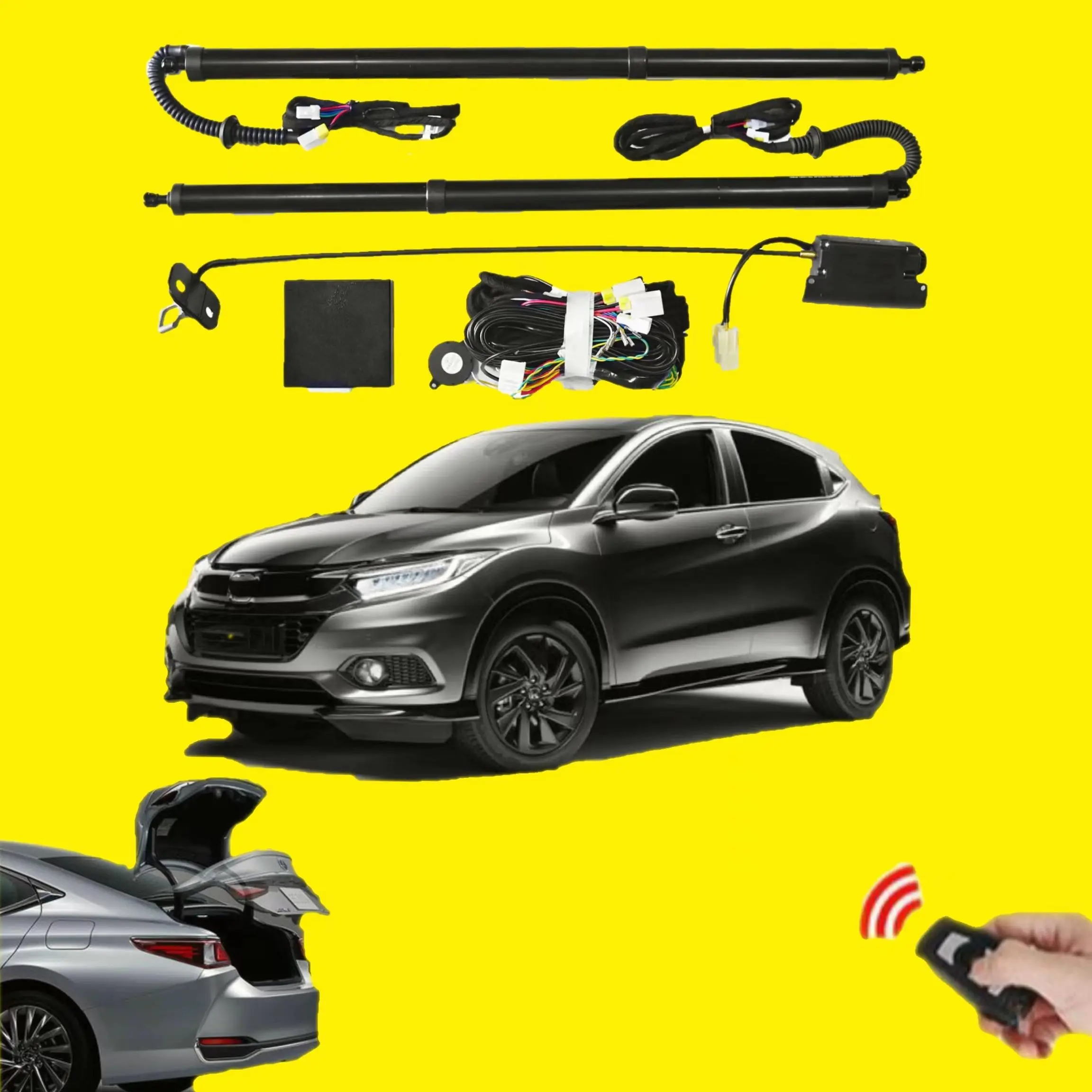 

Электрическая задняя дверь для HONDA HR-V Авто задняя дверь багажник подъемная дверь датчик ножек автомобильные аксессуары