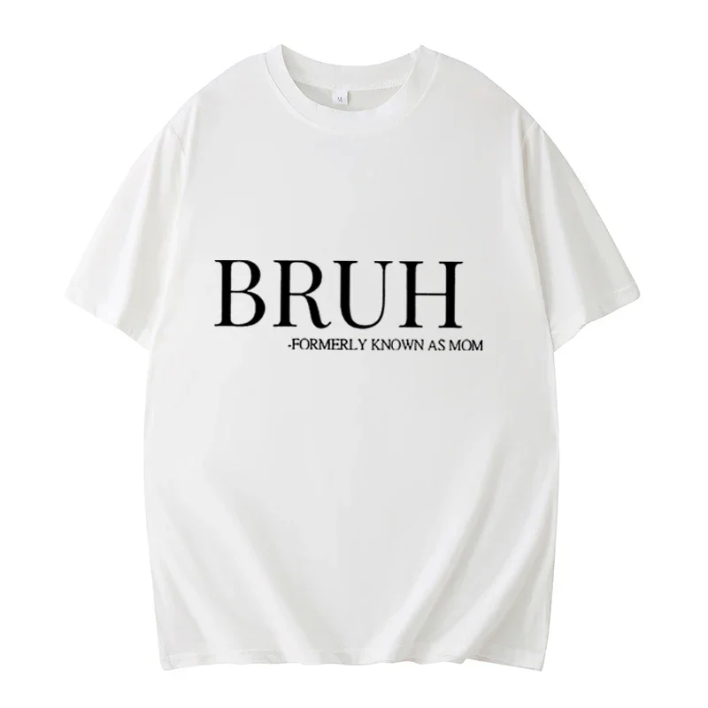 Womens Tank Tops,Mom's Day Fashion,Bruh Formally Known as Mom Shirt,Mommy Bruh Mama Pre-Teen Mom Gift T-Shirt,Hip Hop Streetwear