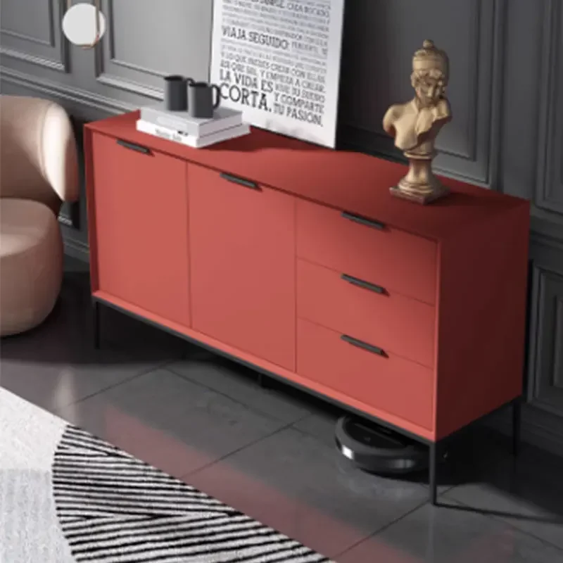 خزائن غرفة المعيشة الحديثة الاسكندنافية الفاخرة المطبخ تخزين الرف خزائن رقيقة جدا السرير Szafki Do Salonu أثاث المنزل #6