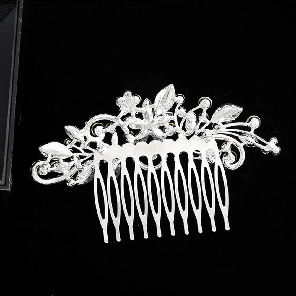 

2 Pcs Bridal Comb Bride Hair Wedding Headdress Photography Props Fashion Headwear Accessories