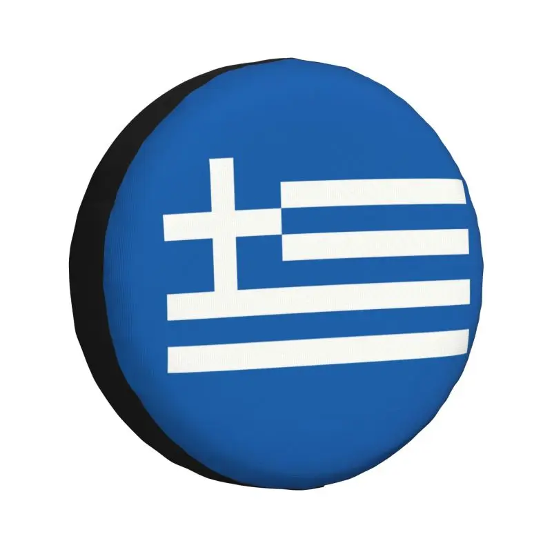 

Чехол на запасное колесо с флагом Греции на заказ для Jeep Honda 4x4, защита шин прицепа 14 дюймов, 15 дюймов, 16 дюймов, 17 дюймов